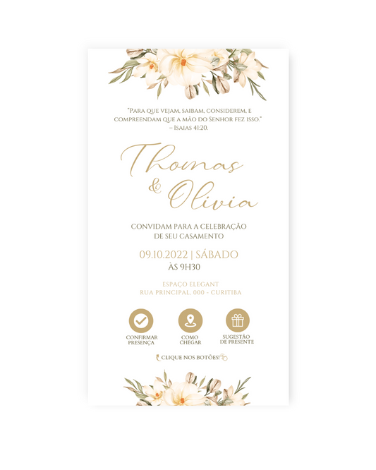 Convite Casamento