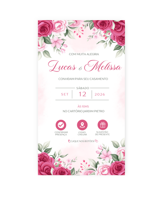 Convite Casamento