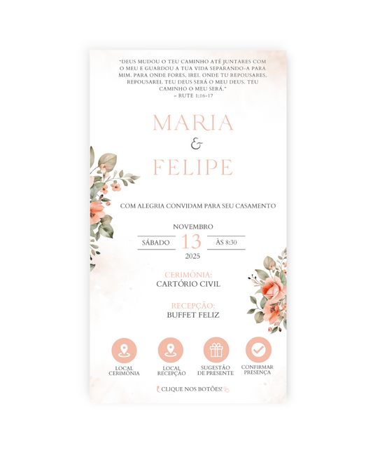 Convite Casamento