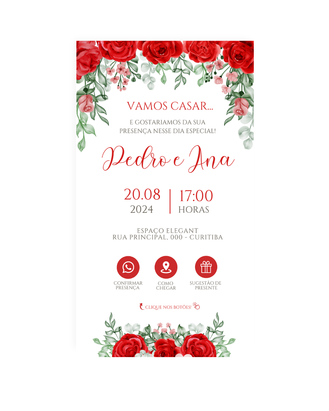 Convite Casamento