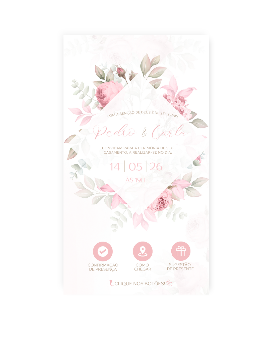 Convite Casamento