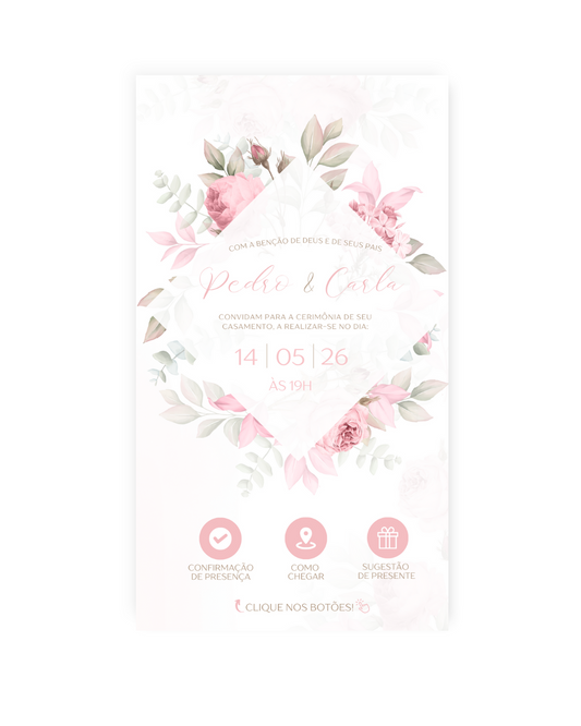 Convite Casamento