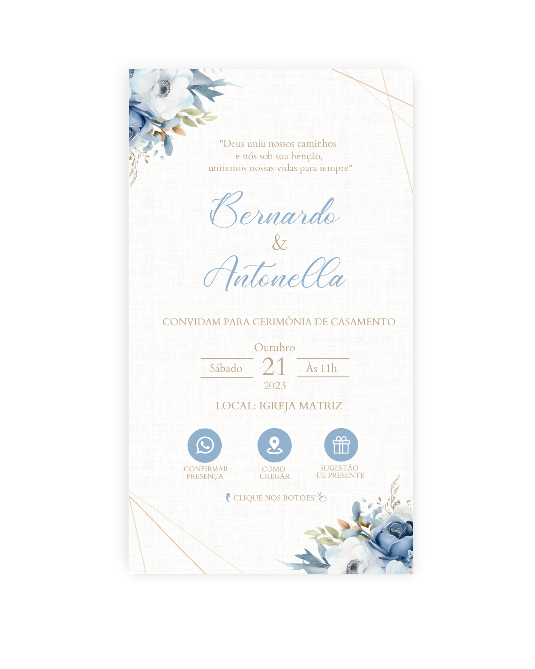 Convite Casamento