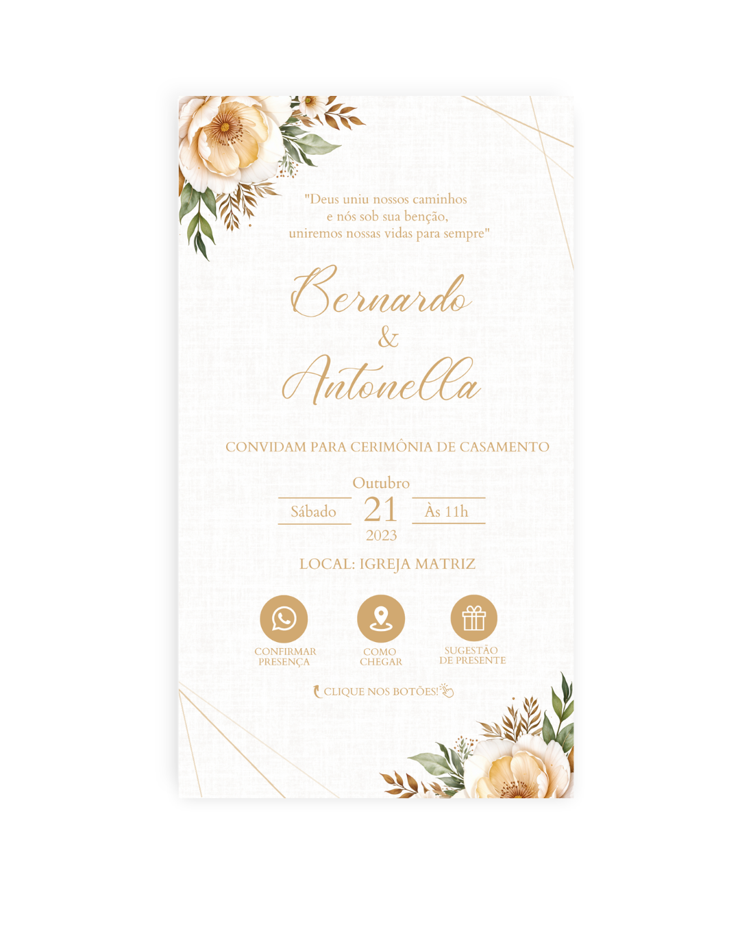 Convite Casamento