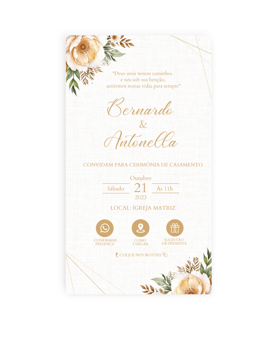 Convite Casamento