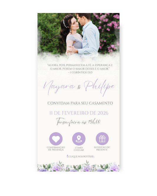 Convite Casamento