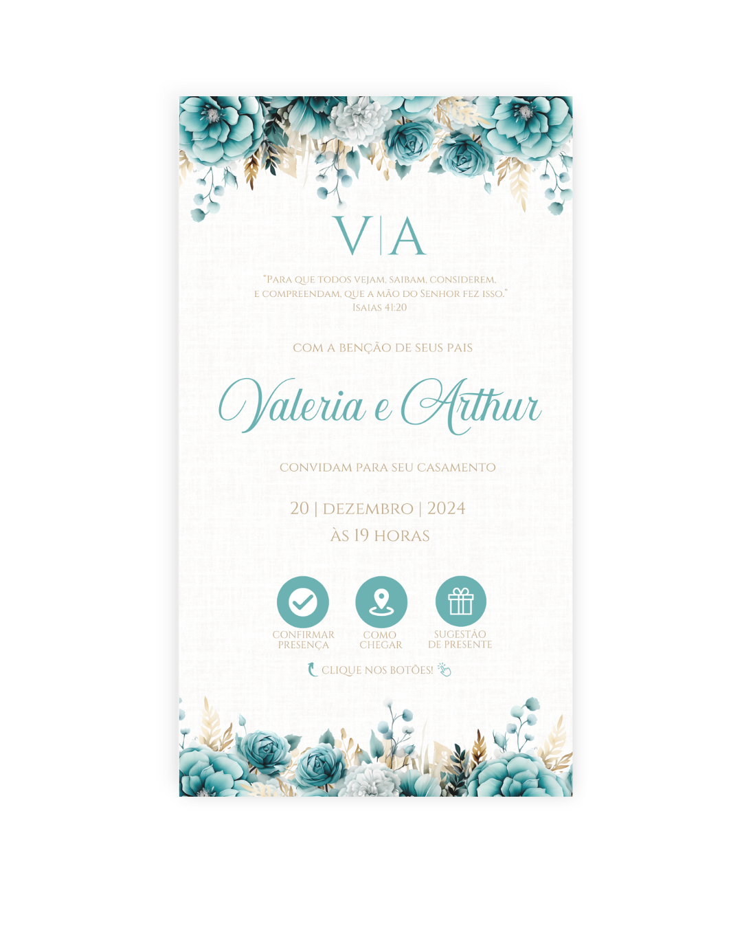 Convite Casamento