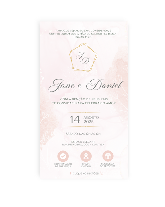Convite Casamento
