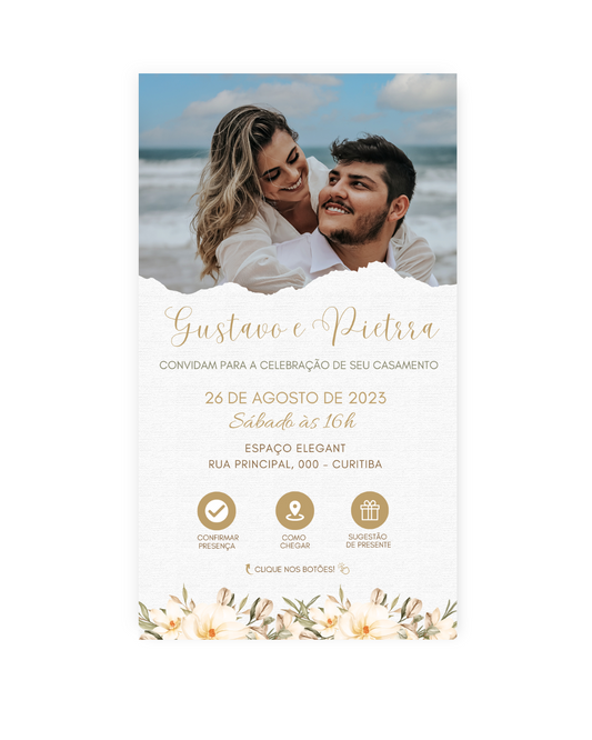 Convite Casamento