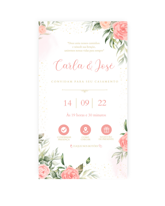 Convite Casamento