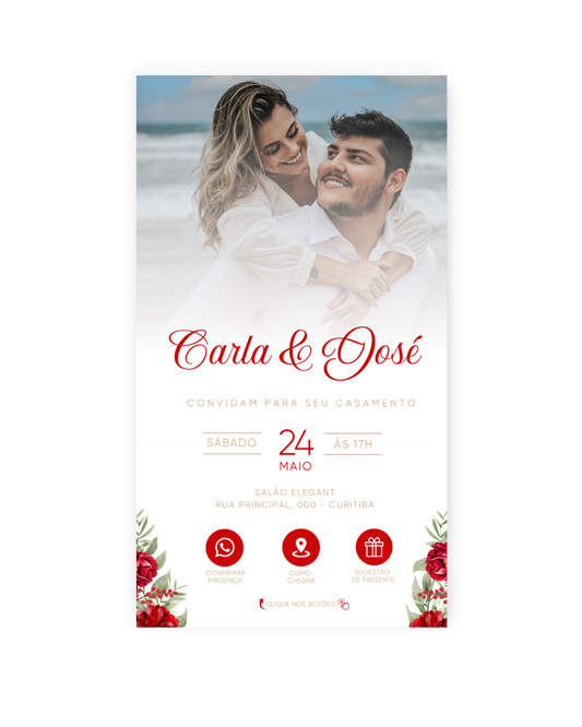 Convite Casamento