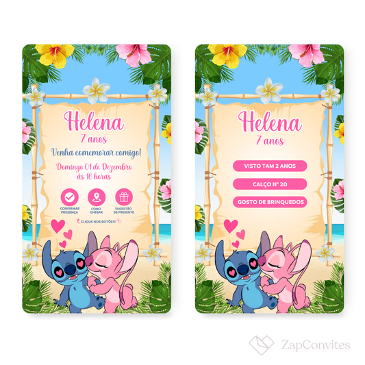Convite Stitch