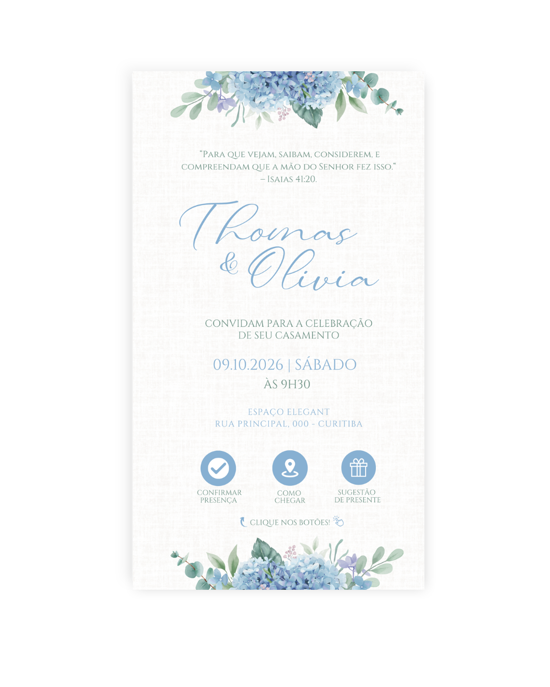 Convite Casamento