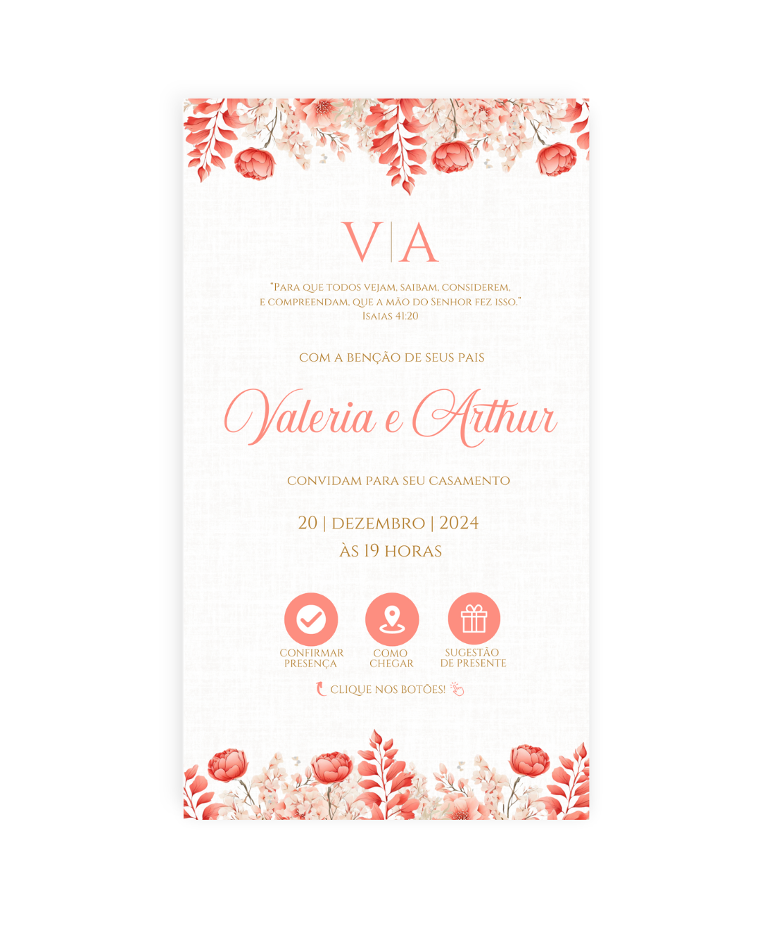 Convite Casamento