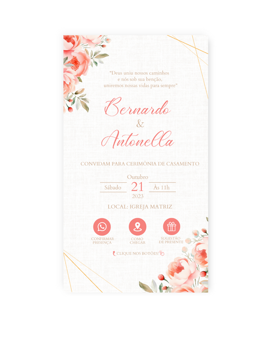 Convite Casamento
