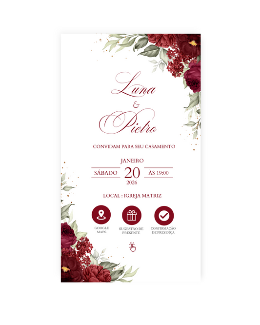 Convite Casamento