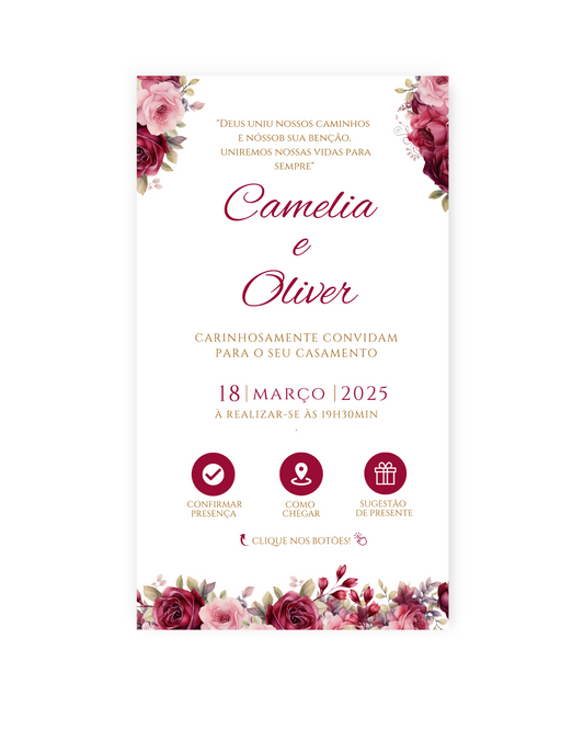Convite Casamento