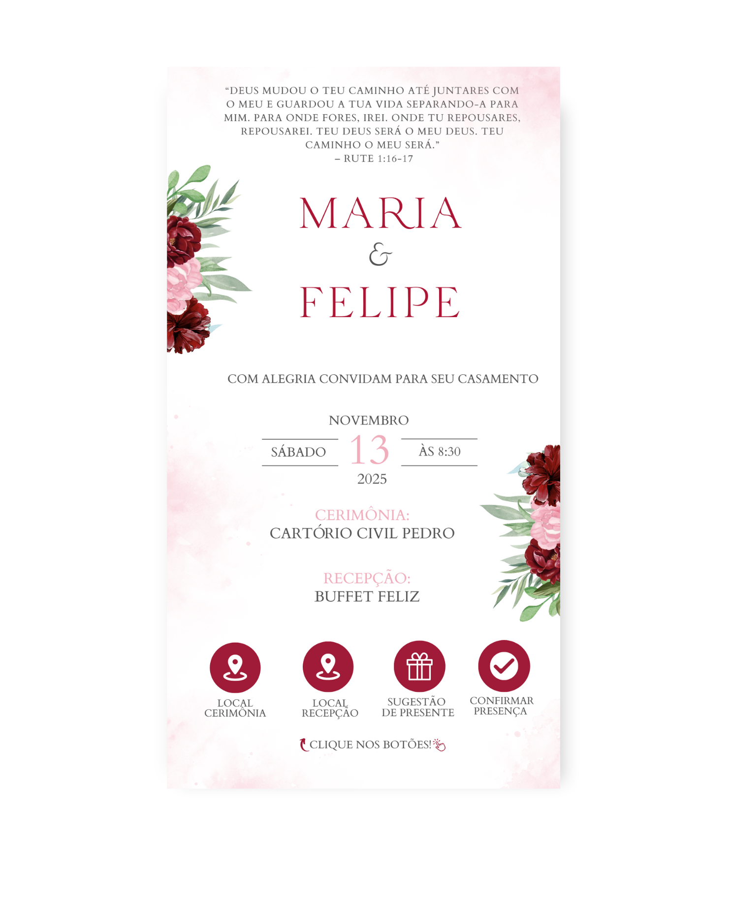 Convite Casamento