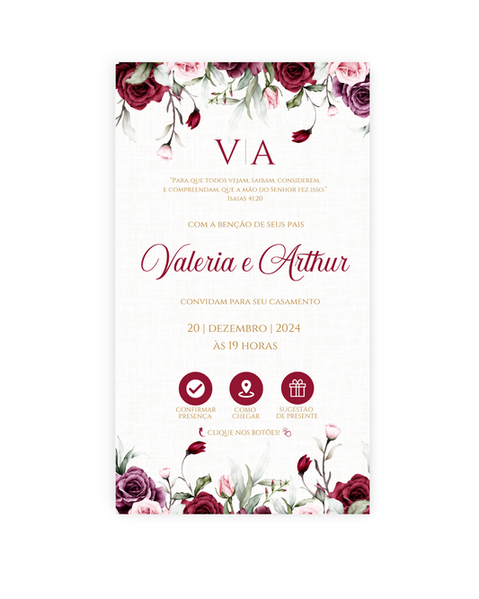 Convite Casamento