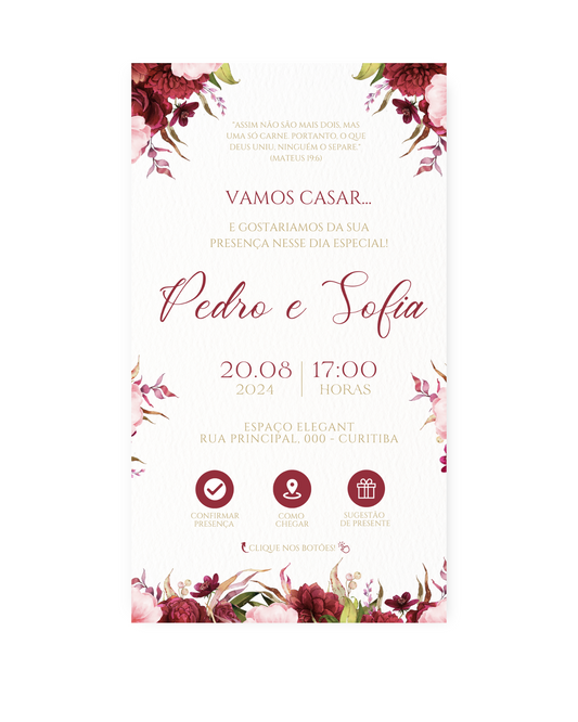 Convite Casamento