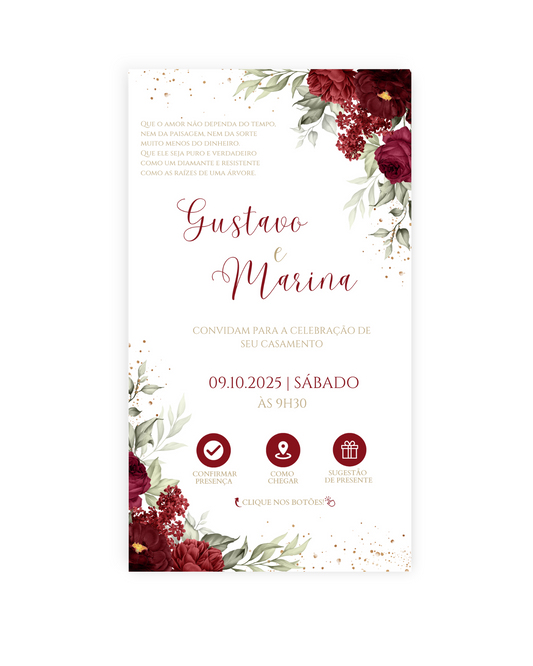 Convite Casamento
