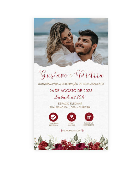 Convite Casamento